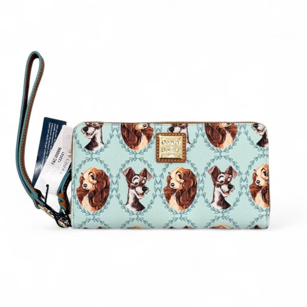 Dooney & Bourke Disney The Lady and the Tramp wristlet wallet